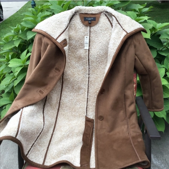 NWT Talbot Vegan Suede & Sherpa Lining - Picture 1 of 6